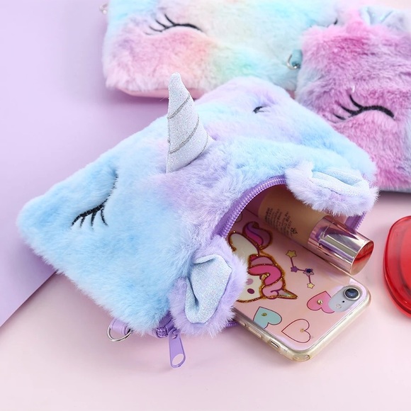 Rainbow Unicorn Children’s Purse - Picture 5 of 6